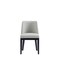 Manhattan Comfort Gansevoort Faux Leather Dining Chair in Stone Grey - Set of 2 DC051-ST - alternate 2
